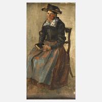 Johanna Tecklenborg, Sitzende Bäuerin111