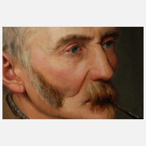 Theodor Weller, Pfeifenraucher