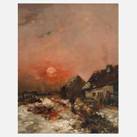 Anton Windmaier, Abendspaziergang im Winter111
