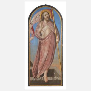 Jesus entsteigt dem Grab
