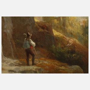 Wanderer im Gebirge