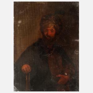 Mann in orientalischem Gewand