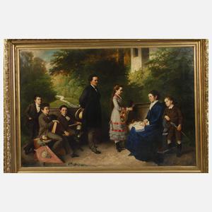 Großes Familienportrait