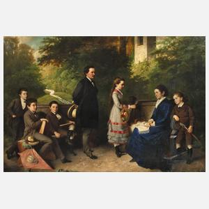 Großes Familienportrait