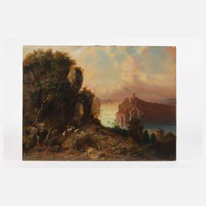Südländische Küstenlandschaft