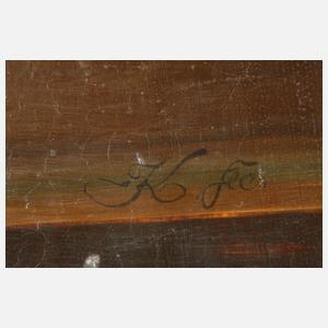 Monogrammist K, Blumenstillleben