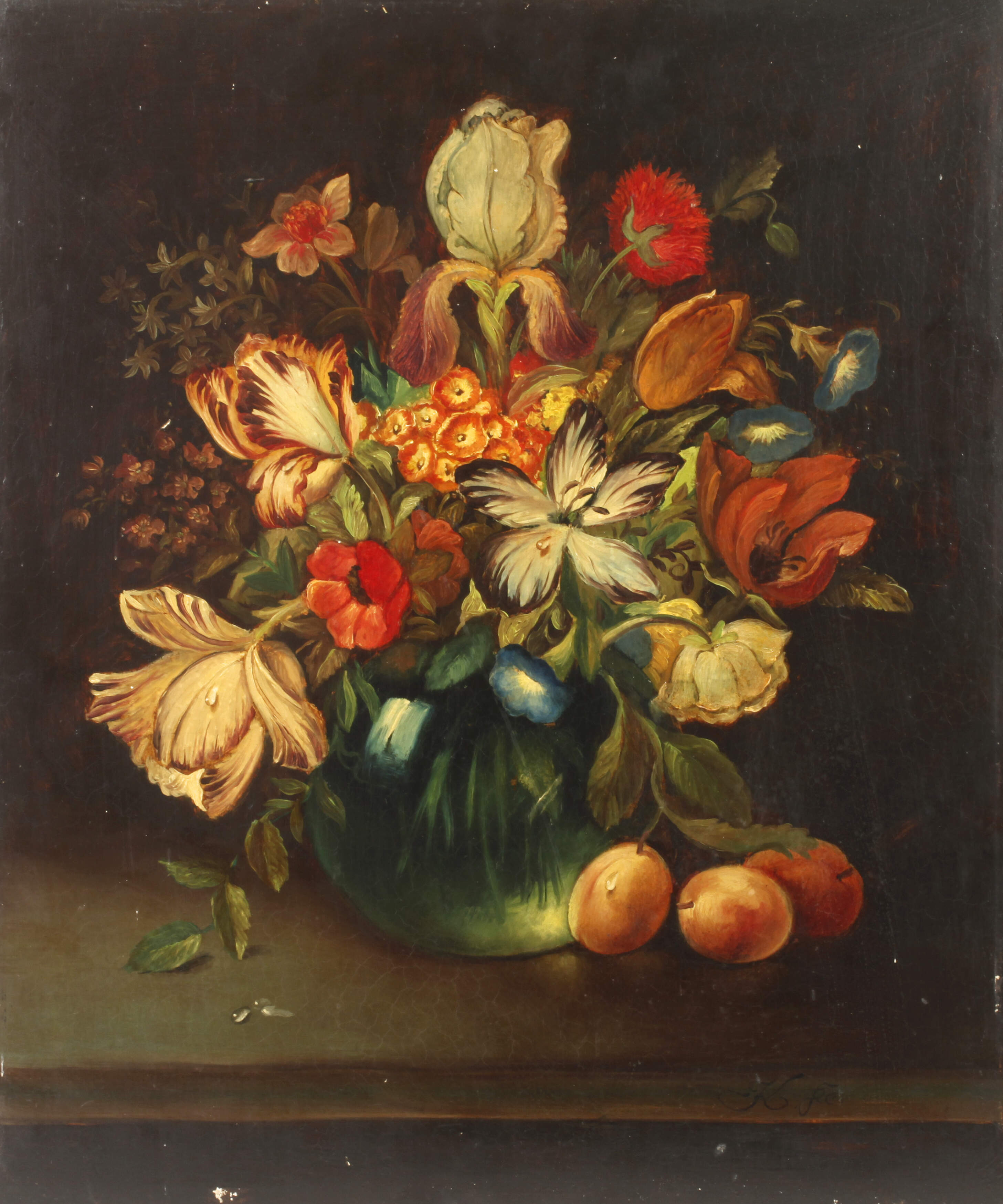 Monogrammist K, Blumenstillleben