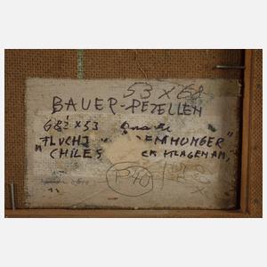 Tina Bauer-Pezellen, "Flucht vor dem Hunger"