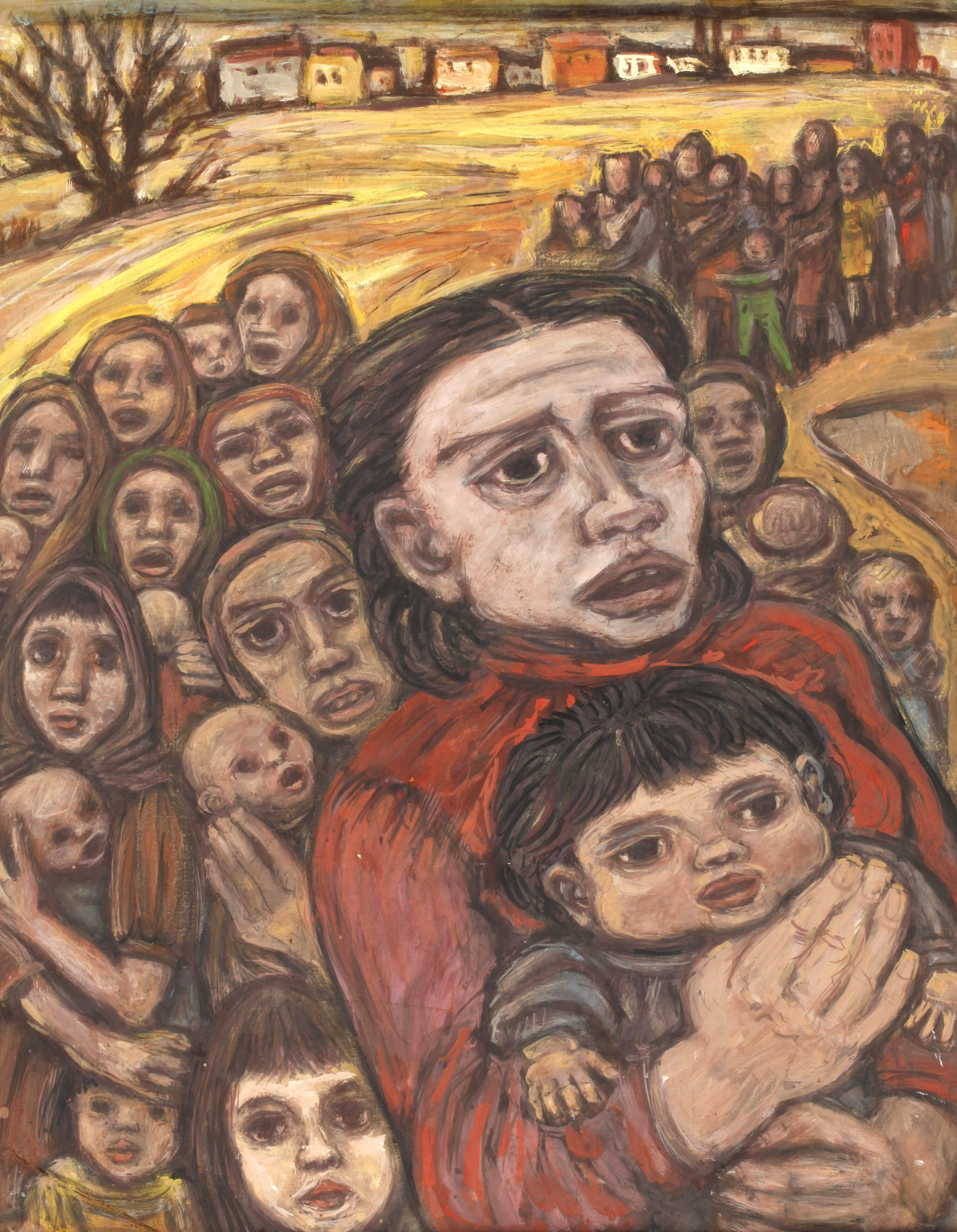 Tina Bauer-Pezellen, "Flucht vor dem Hunger"