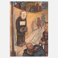 Tina Bauer-Pezellen, Bettler an der Straße111