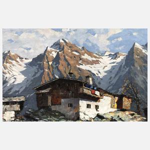 Fritz Blädel, Bergbauernhof
