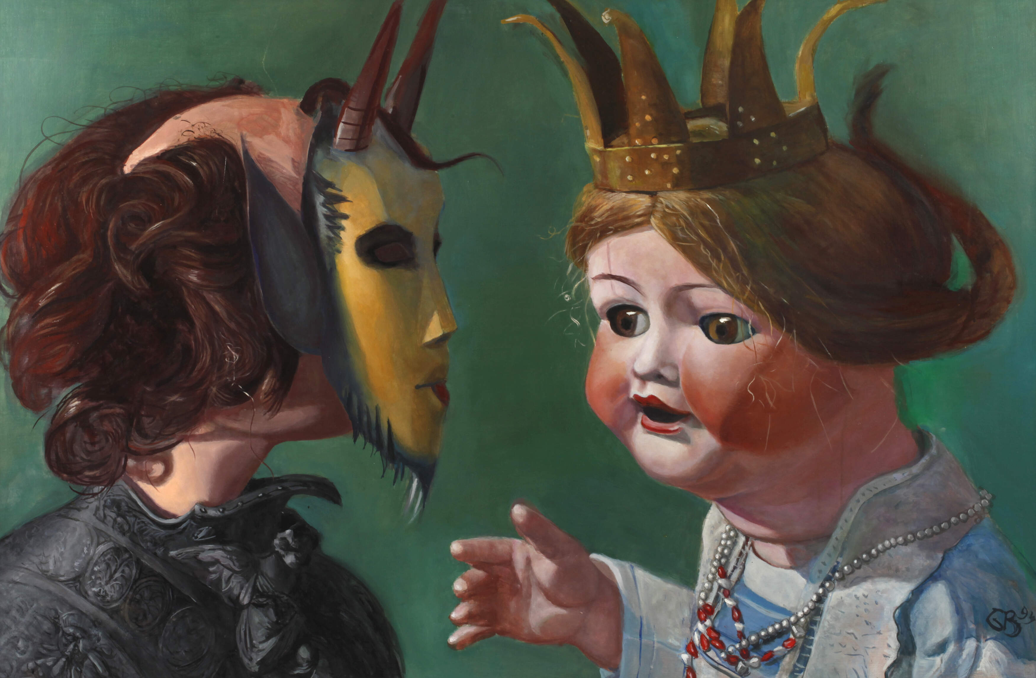 Gudrun Brüne, "Dialog mit der Prinzessin"