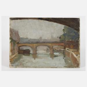 Marcelle Brunswig, Die Pont Neuf in Paris