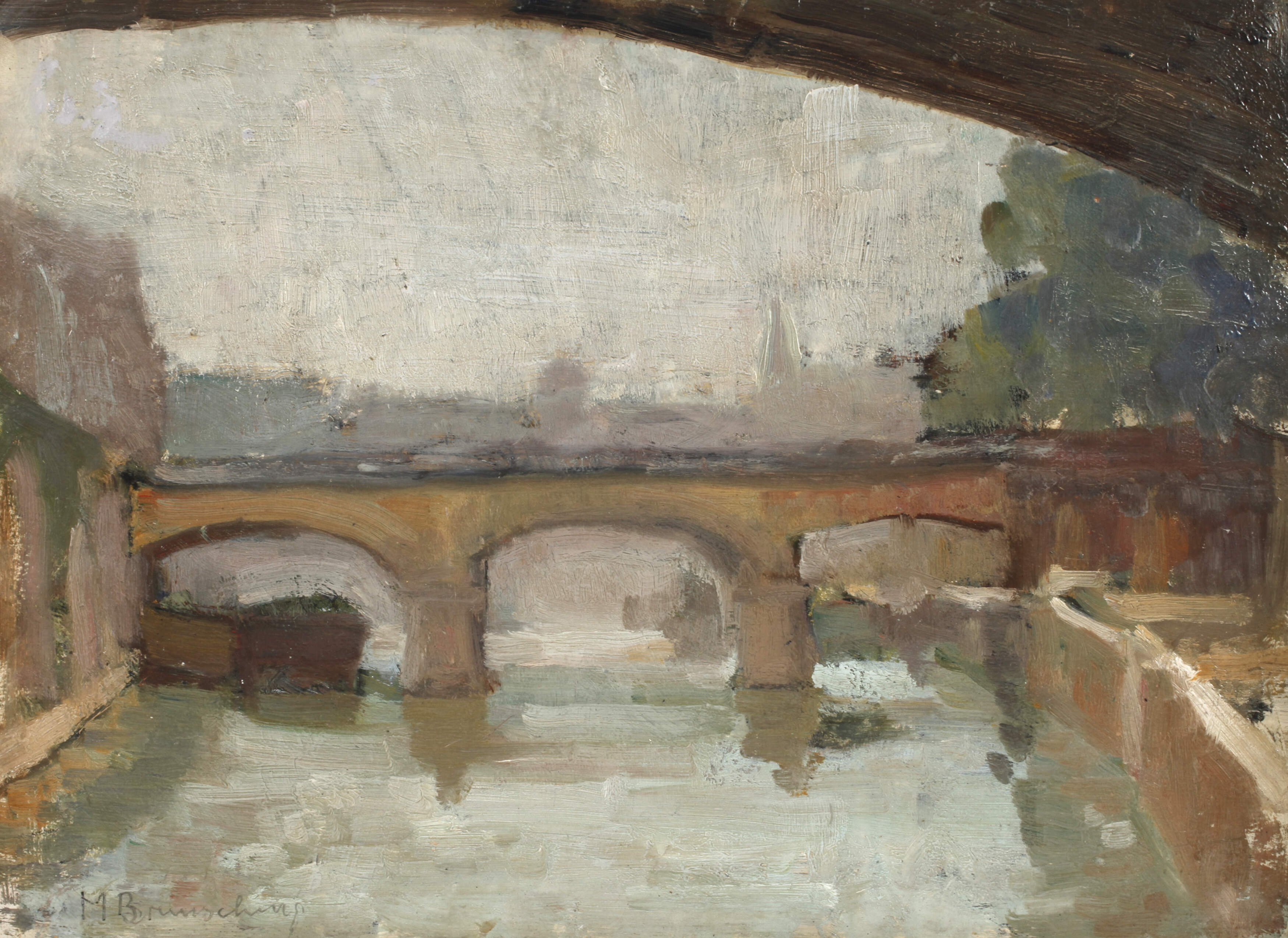 Marcelle Brunswig, Die Pont Neuf in Paris