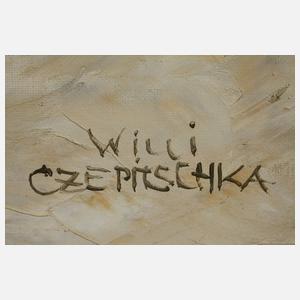 Willi Czepitschka, Fuchs in Winterlandschaft