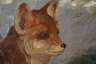 Willi Czepitschka, Fuchs in Winterlandschaft