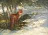 Willi Czepitschka, Fuchs in Winterlandschaft