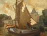 Ludwig Dill, Fischerboot in Enkhuizen