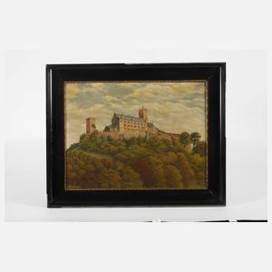G. Fexer, "Die Wartburg von Südosten"