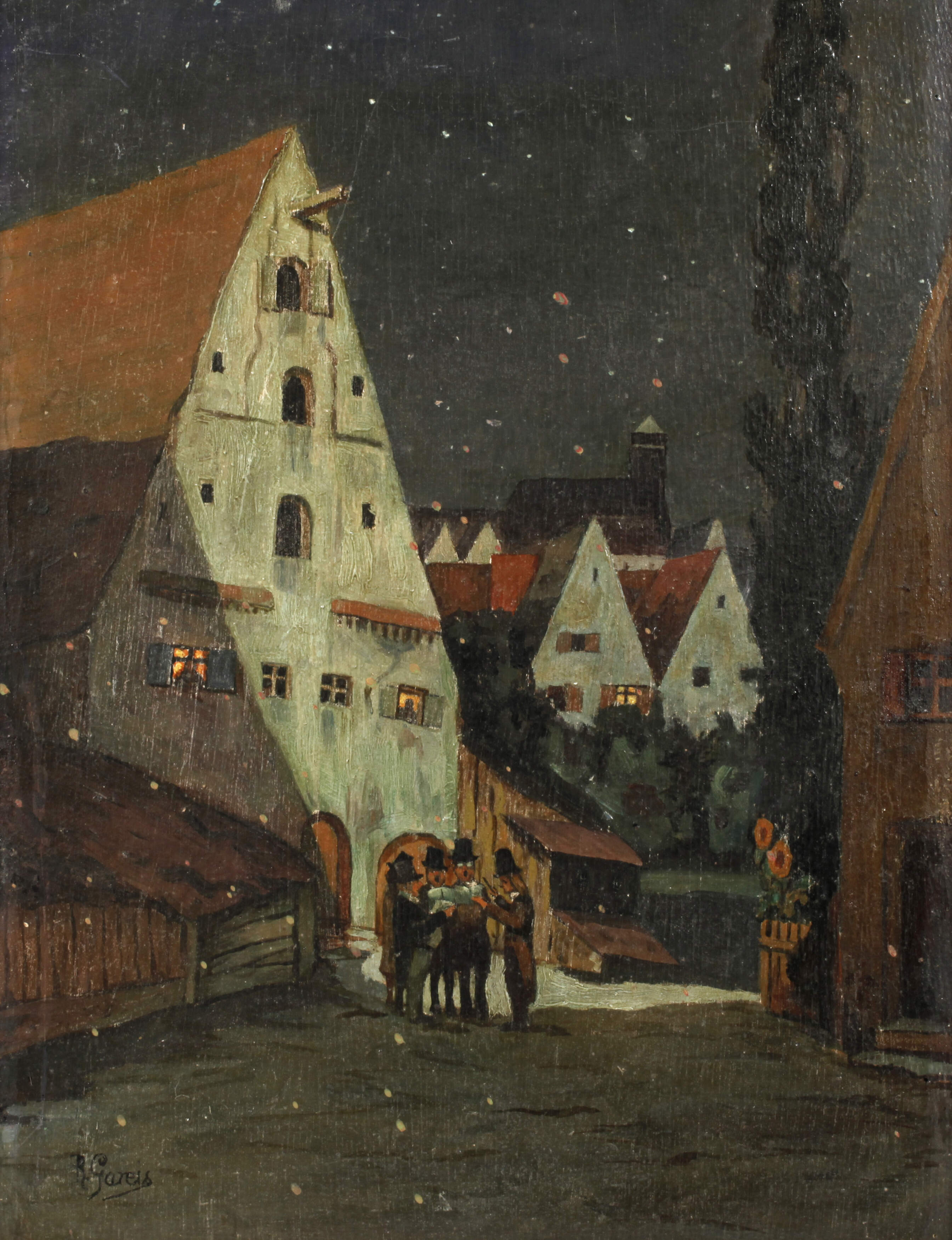 R. Gareis, Abendliches Geburtstagsständchen