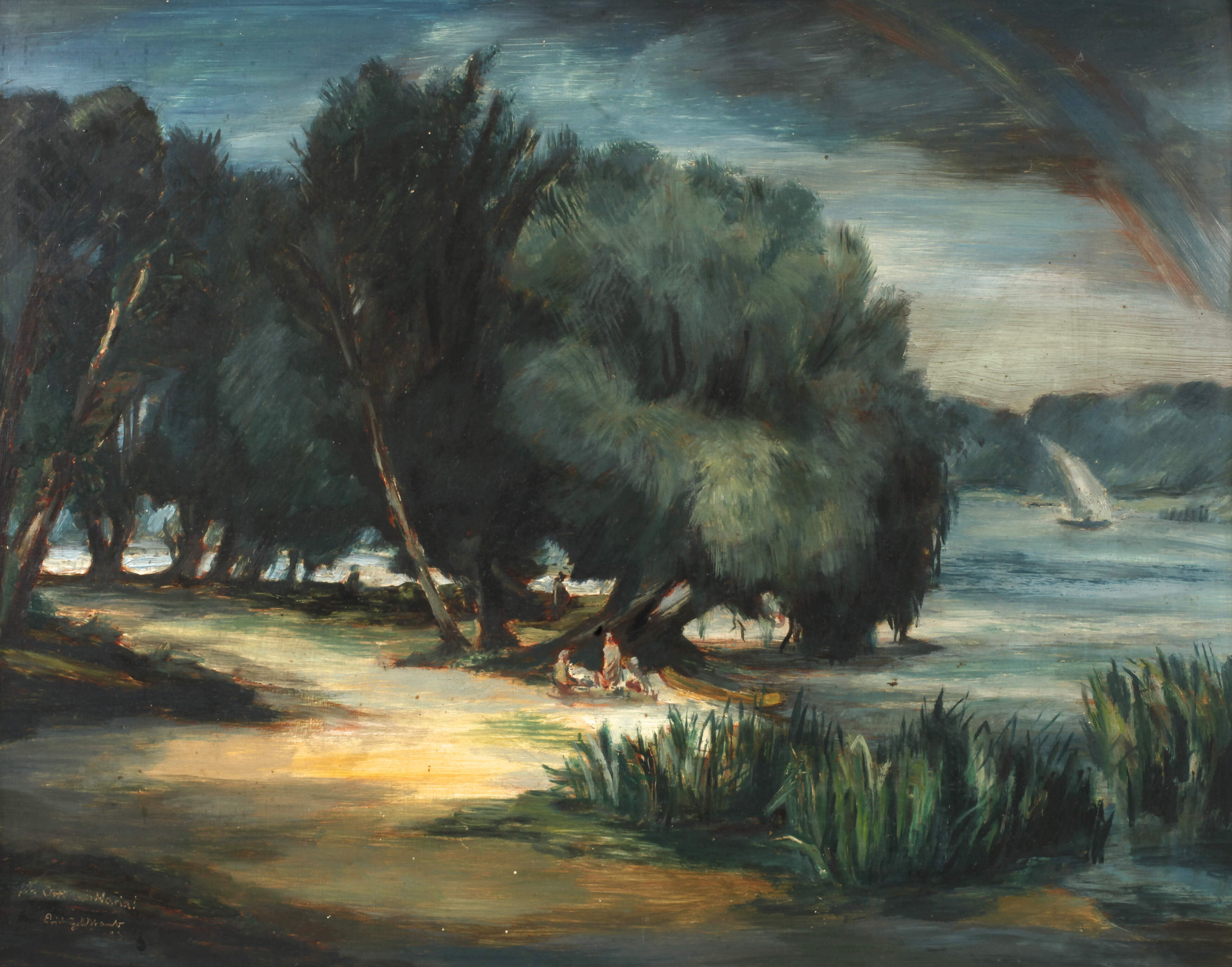 Erich Goldstaub, Am Seeufer