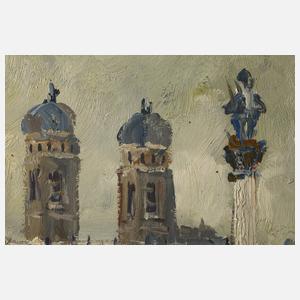 Ch. Gordun, Die Mariensäule in München