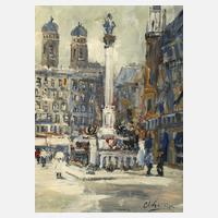 Ch. Gordun, Die Mariensäule in München111