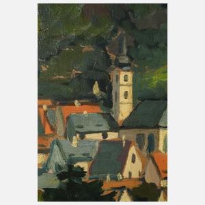 Richard Grieb, Blick auf Pottenstein