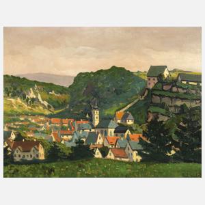 Richard Grieb, Blick auf Pottenstein