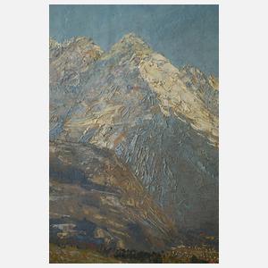 Theophil Heineke, Alpenlandschaft