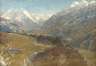Theophil Heineke, Alpenlandschaft