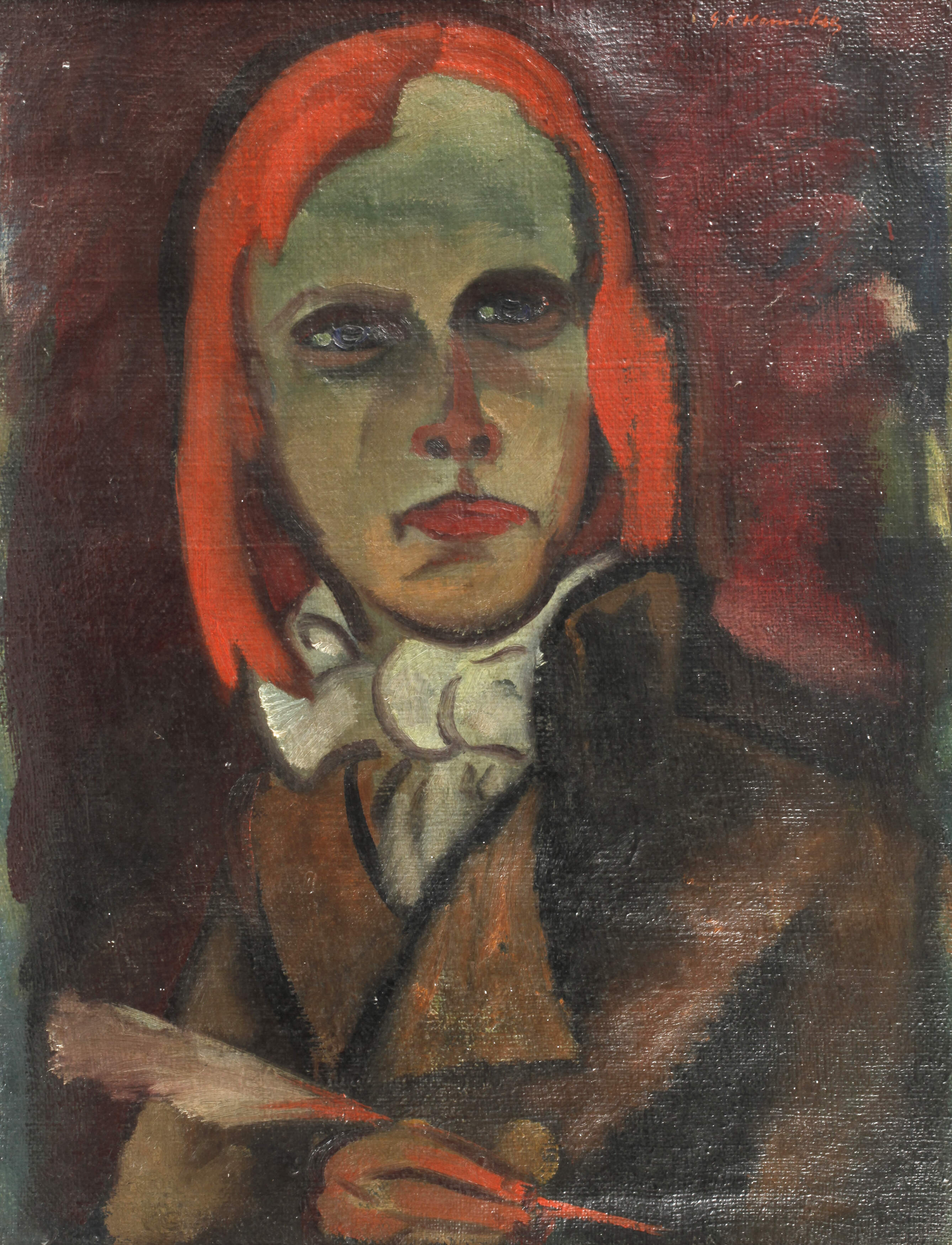 Georg Karl Heinicke, Damenportrait
