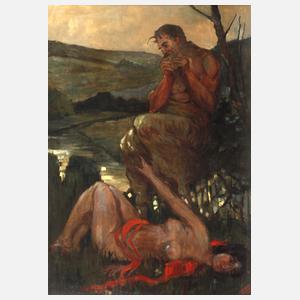 Keitner, Faun mit Nymphe
