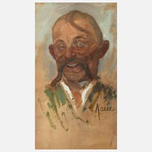 Kolesov, Lachender Kosake