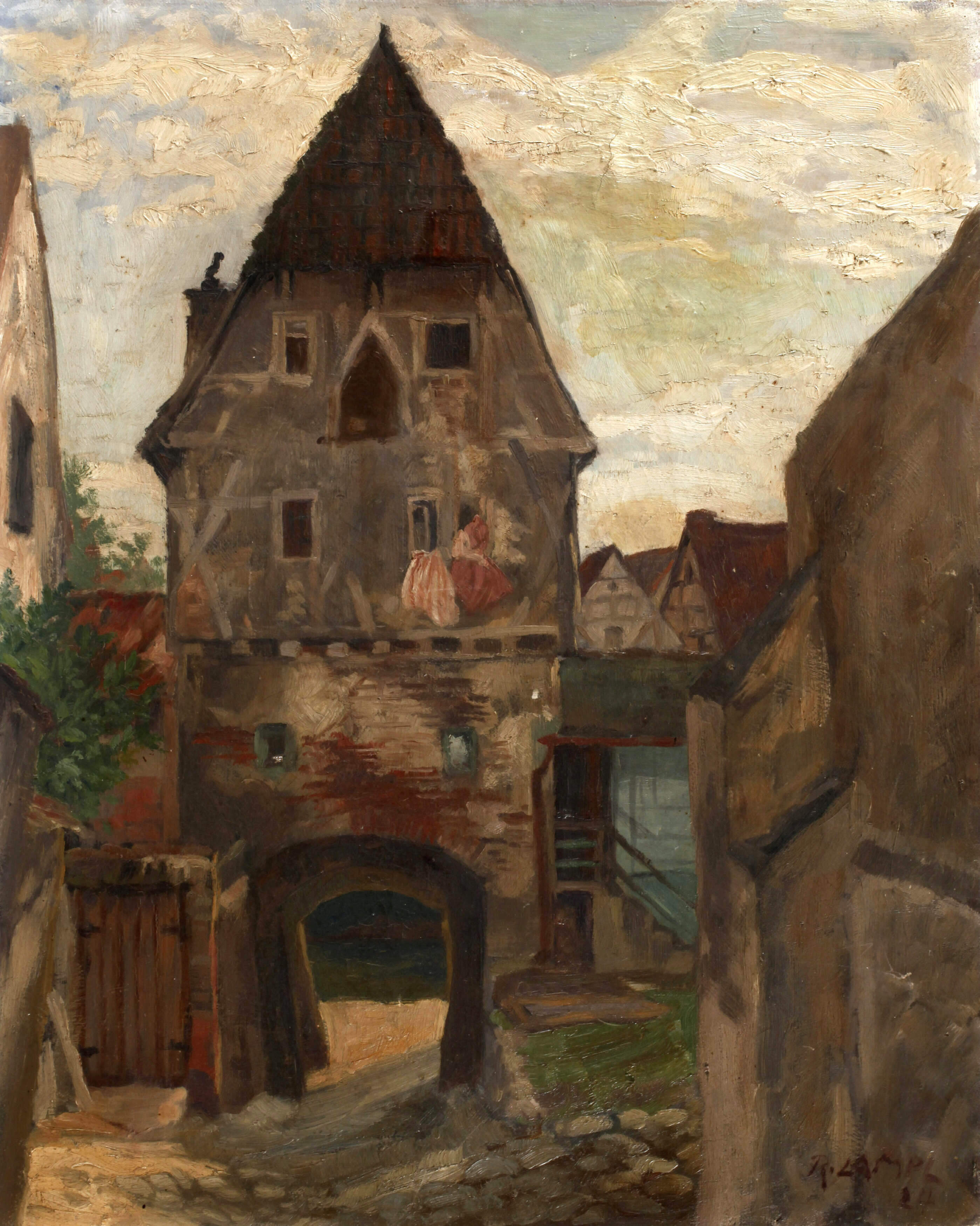 Richard Lampl, "Das Färbertor zu Donauwörth"