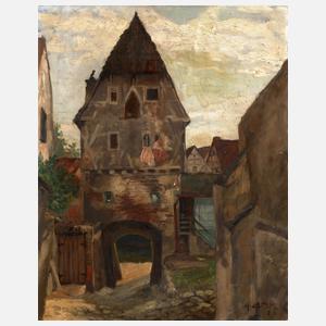 Richard Lampl, "Das Färbertor zu Donauwörth"