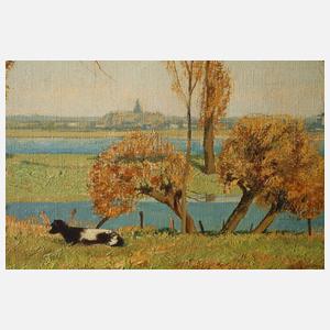 Otto Marx, Niederrheinische Landschaft