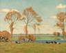 Otto Marx, Niederrheinische Landschaft