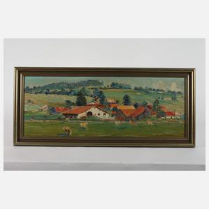 Hans Rudolf Meyer, Schweizer Bauernhof bei Zollikon