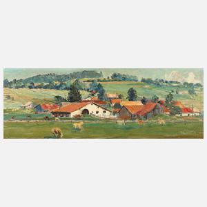 Hans Rudolf Meyer, Schweizer Bauernhof bei Zollikon
