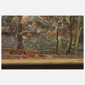 Max Oehler, Herbstliche Landschaft