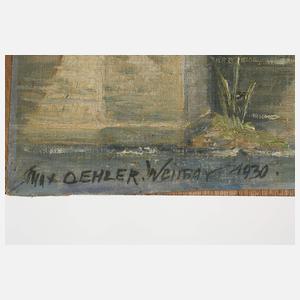 Max Oehler, Jena mit der Stadtkirche St. Michael