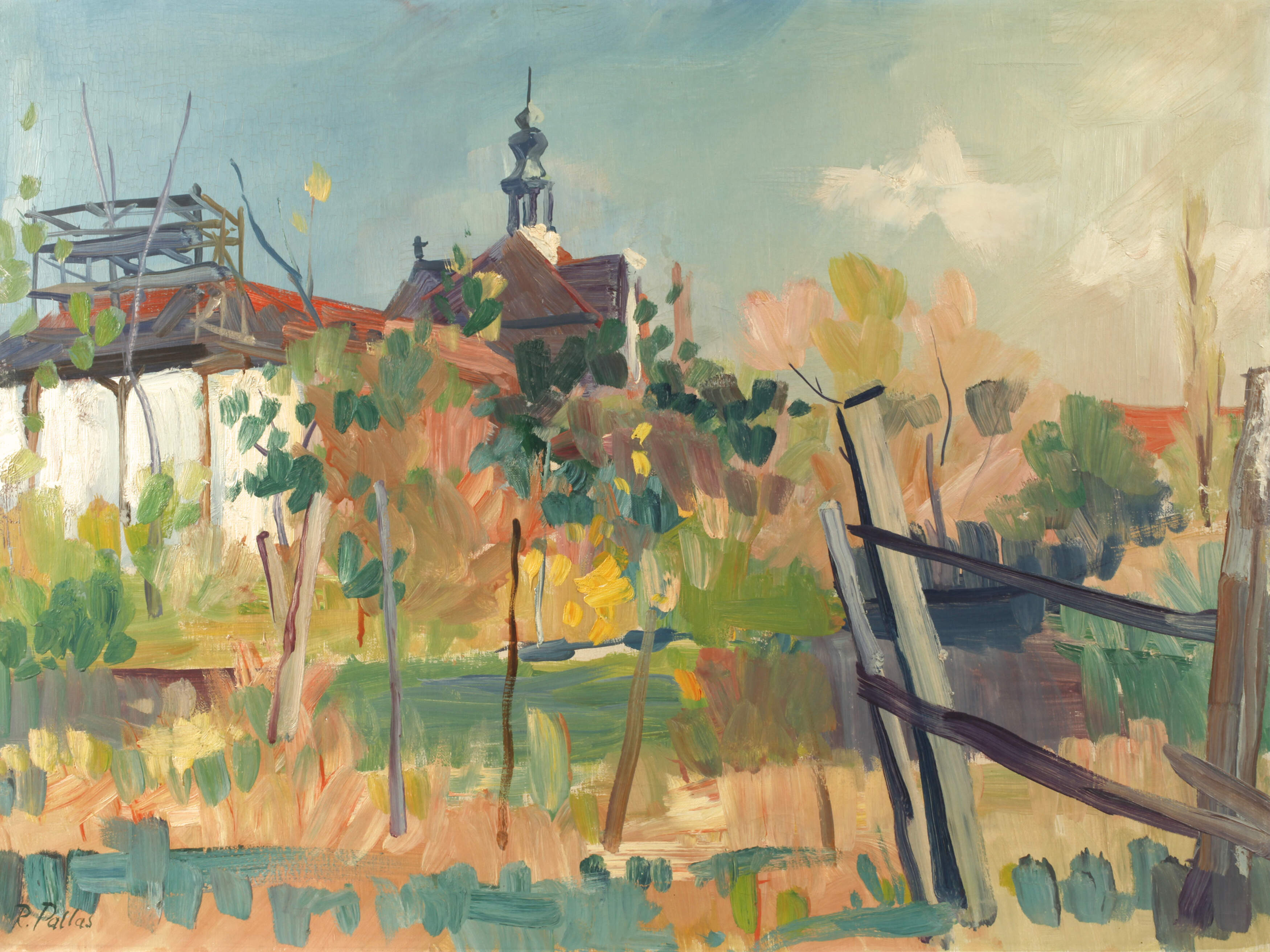 Reinhold Pallas, "Ellingen im Herbst"