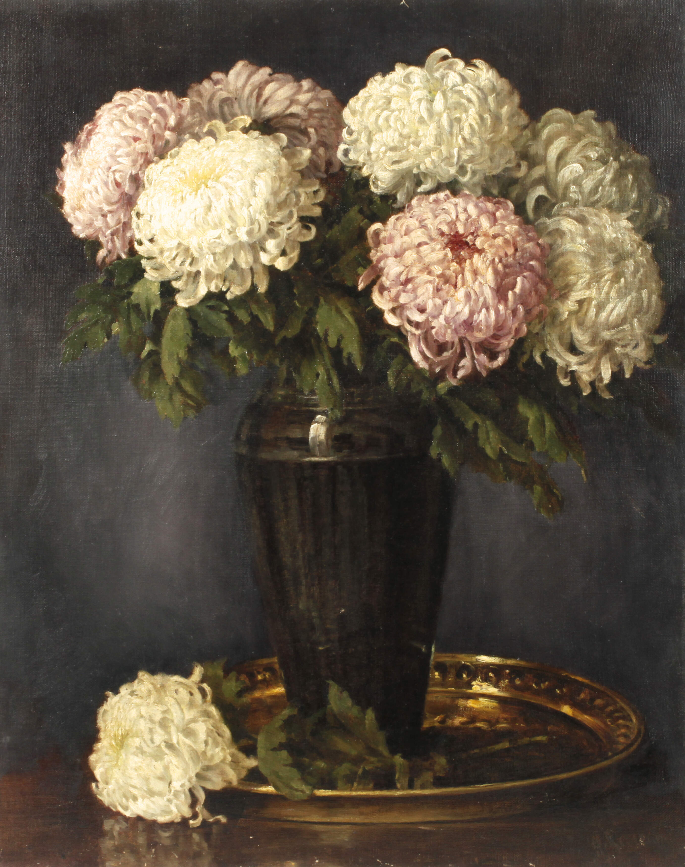 Gusta Rauch, "Chrysanthemen"