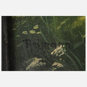 Friedrich Reimann, Rehe auf Waldlichtung