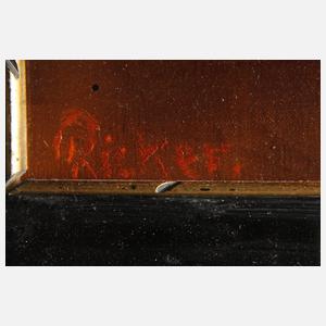 Ricker, Der Teufel bei der Heimsuchung eines Eremiten