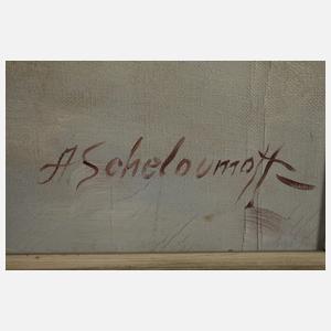 Afanasij Scheloumoff, Wolfsangriff