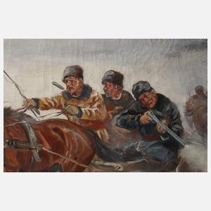 Afanasij Scheloumoff, Wolfsangriff