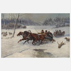 Afanasij Scheloumoff, Wolfsangriff