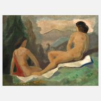 Paul Schmolling, Zwei Rückenakte in der Landschaft111